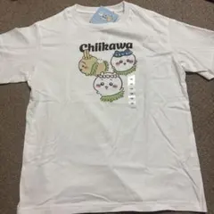 新品未使用ユニクロ映画ちいかわコラボTシャツ150人魚の島のひみつハチワレうさぎのサムネイル