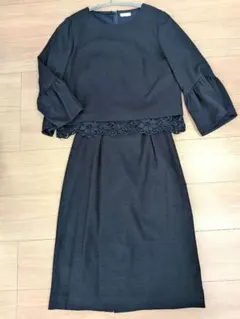着物リメイク　藍色系　総柄　大島のパッチワークティアードスカート 着物リメイク 藍色系 総柄 大島のパッチワークティアードスカート