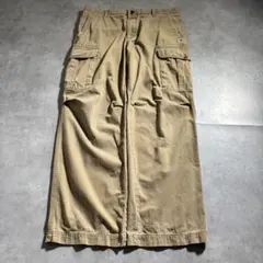 古着 00s Timberland 極太 カーゴ パンツ ベージュ ワイドのサムネイル