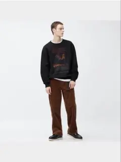 GU ヘビーウェイトスウェットプルオーバー　ストレンジャーシングス