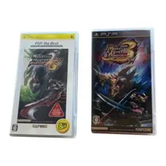 モンスターハンター ポータブル 2ndGとポータブル3rdの２本セット