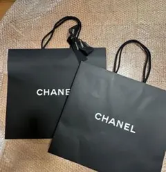 シャネル紙袋　ショッパー　2枚セット