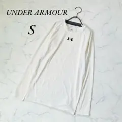 《アンダーアーマー》スポーツウェア/長袖/脇メッシュ/サラサラ/伸縮性◎/S相当