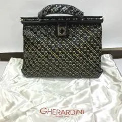 ☆美品☆GHERARDINI ゲラルディーニ　総柄　ハンドバッグのサムネイル
