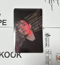 BTS バンタンROOTED IN KOREA VER.トレカ　V テテ　①