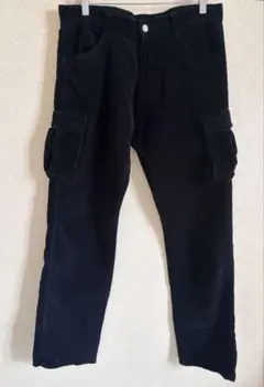 【初期】monkeytime コーデュロイ カーゴパンツ L 黒 90’sのサムネイル