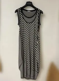 PENNYBLACK ストライプ ノースリーブ ワンピース Sのサムネイル