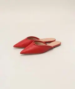 【美品】Plage別注 TONY BIANCO FLAT ミュール 赤 6のサムネイル