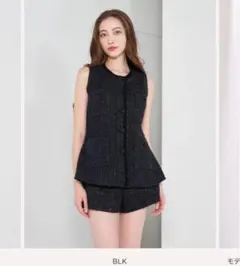 Darich サマーツイードノースリジャケット&パンツセット