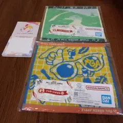 ミセス 一番くじ G賞 ジャガードタオル 2種 ＆H賞 立体メモ