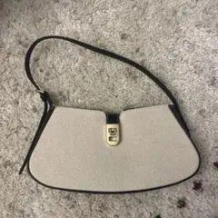 H&M ショルダーバッグ ベージュ×ブラックのサムネイル