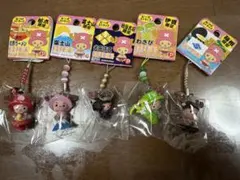 ワンピース　チョッパー　ご当地根付けストラップセット