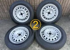 トヨタ純正 155/80R14 タイヤ・ホイールセット - メルカリ