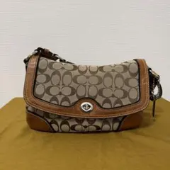 COACH コーチ ワンショルダーバッグ シグネチャー ターンロック 10983