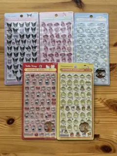 【正規品】 サンリオ ボンボンドロップシール ミニ 5枚セット