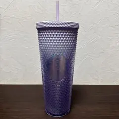 スターバックス スタバ ロゴコールドカップタンブラー バンピーパープル