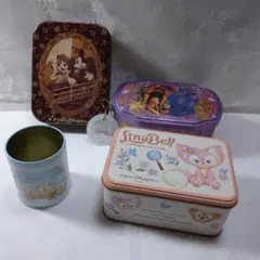 ダッフィー フレンズ リナーベル ラプンツェル他 空き缶のみ