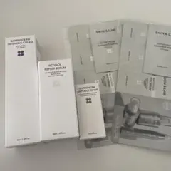 SKIN&LAB インテンシブクリーム、レチノールリペアセラム、ミニトナー