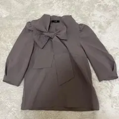 swingle リボン付き　ブラウスのサムネイル