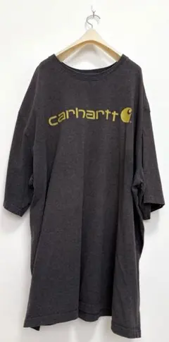 Carhartt カーハート 4XL ビッグロゴ 半袖T チャコール