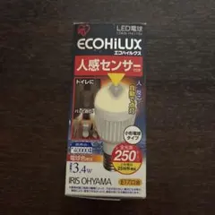 IRIS OHYAMA LED電球 人感センサー付 LDA3L-H-E17SV
