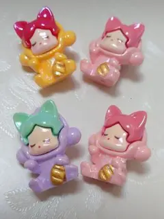 ☆SP☆スカルパンダ ビーズ 4個セット カスタムボールペン可
