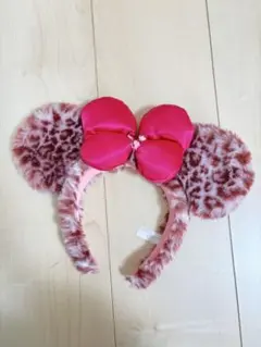 東京ディズニーリゾート カチューシャ レオパード柄 ミニー