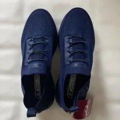 新品未使用 ランニングシューズ 24.5cm ブルー 軽量 運動靴 ウォーキング