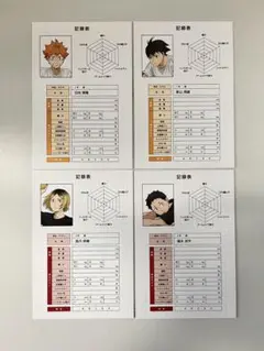 ハイキュー　アニメイト　購入特典　影山飛雄　日向翔陽　孤爪研磨　福永招平