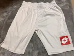 LOTTO JASPO S ホワイトショートパンツ