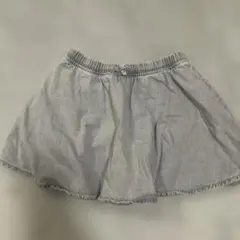 ZARA kids デニム キュロット スカート風 148cm
