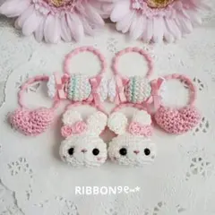 ୨୧ヘアゴムセットJ-212୨୧ベビー&キッズ⑅﻿ハンドメイド⑅﻿