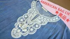 【美品・未使用】アメリカンラグシー 刺繍ビーズ テンセル チュニック風トップス