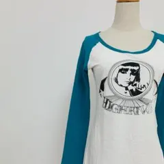 【極美品】SLY スライ HIGHFIVE ラグランTシャツ バイカラー M〜L