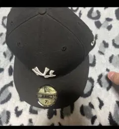 New Era 59FIFTY ブラック キャップ 7 1/2