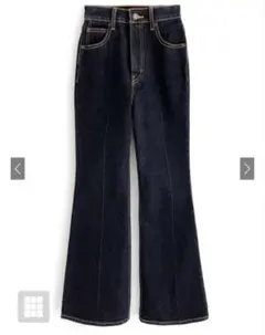 センターラインフレアデニムパンツ[cu429]