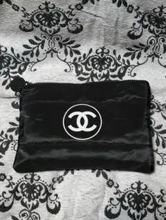 CHANEL★ロゴ★ポーチ★ブラック★ノベルティ