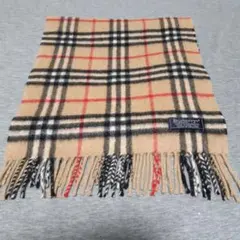 Burberrys チェック柄 カシミヤマフラー