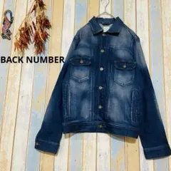 【BACK NUMBER 】デニムジャケット トラッカー　ジージャン　Lのサムネイル