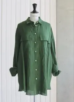 美品*フランクアンドアイリーン オーバーサイズシャツ Eileen