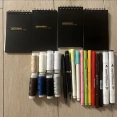 100均　文房具セット　裁縫糸　まとめ売りのサムネイル