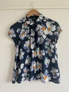 マリメッコ　半袖ブラウス