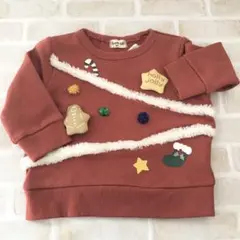 Chum up クリスマス トレーナー 80cm 未使用