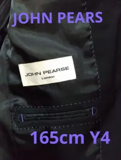 JOHN PEARSE ジョンピアース　上下スーツ　165cm　Y４