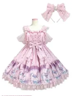 Sweetheart Parfaiteria柄 ワンピース カチューシャセット - メルカリ