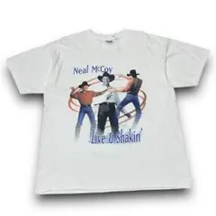 【XL】Neal McCoy アーティストＴシャツ ミュージックTシャツ 白T