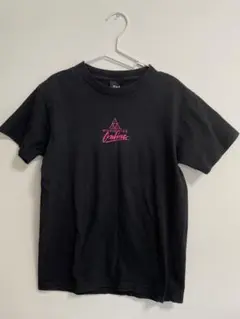 使用感あり 古着 HUF ハフ ブラック 半袖Tシャツ S