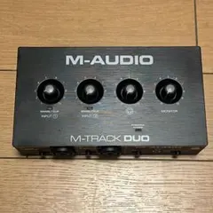M-AUDIO M-TRACK DUO 오디오 인터페이스 작동 확인