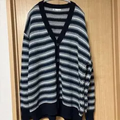 ZARA ストライプカーディガン