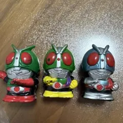 ウルトラマン フィギュア 3体セット 指人形